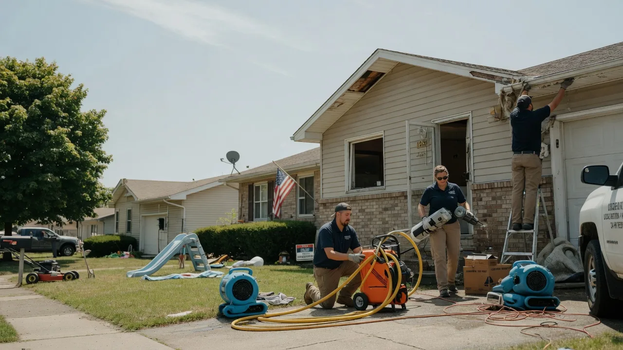 Water Damage Restoration in Davin, WV near me